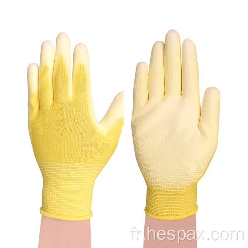 HESPAX Gants de travail PU Pu Pu Pu personnalisés HESPAX